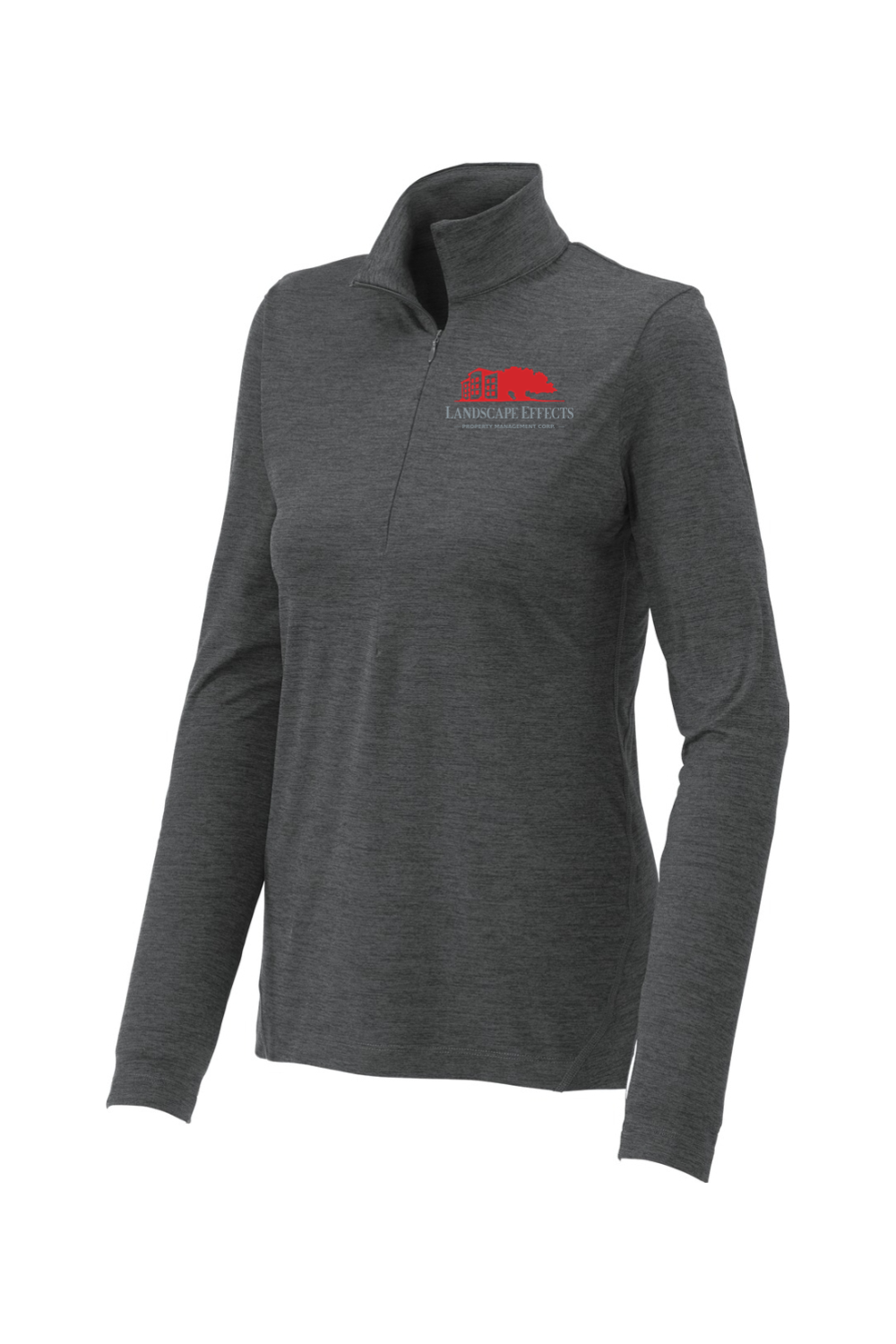 Sport-Tek Ladies Exchange 1.5 Long Sleeve 1/2-Zip