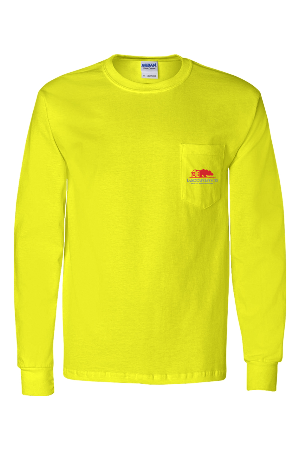 Gildan Ultra Cotton Long Sleeve Pocket T-Shirt